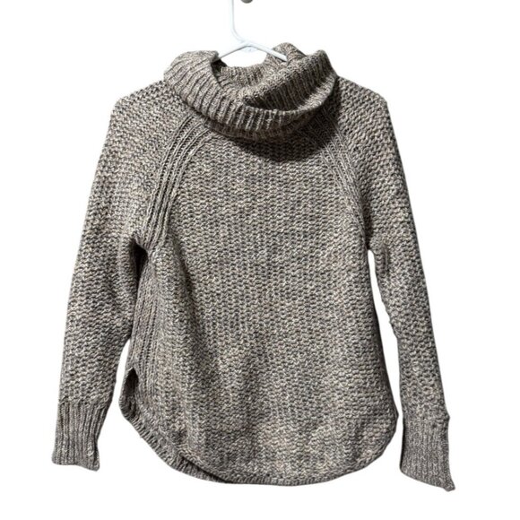 Prana Sweater Women Size XS Knit Cowl Neck Long Sleeve Lightweight Casual Preppy - Picture 1 of 9